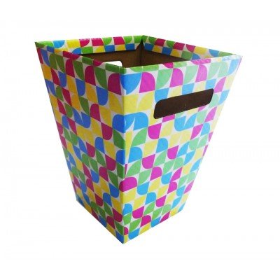 Papelero de colores surtidos